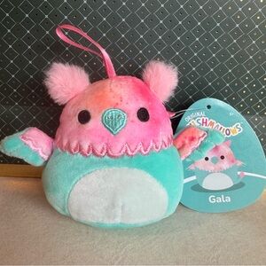 Squishmallows Gala Pink and Teal Plush
